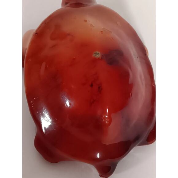 Lot of 2 Vintage Turtle Candle Glazed Wax Plastic Eyes Luccia Miami FL - Picture 15 of 16